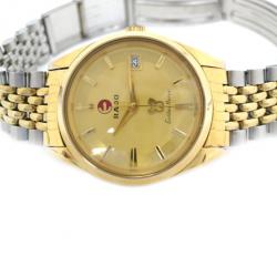 Rado Golden Horse Gold Plated SS Mens Wristwatch