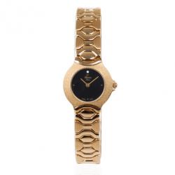 مملوكة مسبقًا Rama Swiss Watch GoldPlated SS Womens Wristwatch 24 MM
