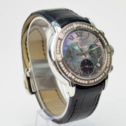 مملوكة مسبقًا Raymond Weil Parsifal MOP Diamonds Mens Chronograph Wristwatch