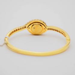 Robergé Barook 18K Yellow Gold Diamond Womens Wristwatch 17 MM