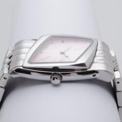 Roberto Cavalli Stainless Steel Case and Bracelet Pink Dial