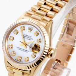 Pre Owned Rolex President 6517 Series Ladies Watch