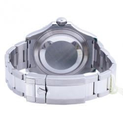 مملوكة مسبقًا Rolex Silver Stainless Steel Yacht-Master Men's Wriswatch 40MM