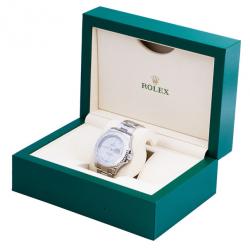 مملوكة مسبقًا Rolex Silver Stainless Steel Yacht-Master Men's Wriswatch 40MM