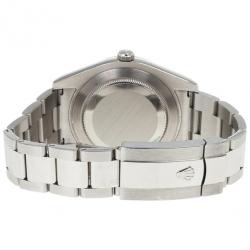 Pre Owned Rolex Black Sainless Steel DateJust II Men's Wristwatch 41MM