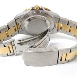 Pre Owned Rolex GMT Master II Wristwatch SS/K 18 Brown Combination Men 