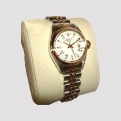 Pre Owned Rolex Oyster Perpetual Date Ladies Watch SS/Gold