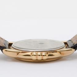 Pre Owned Yves Saint Laurent Gold Plated Classic Collection Ladies Wristwatch