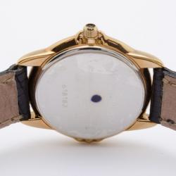 Pre Owned Yves Saint Laurent Gold Plated Classic Collection Ladies Wristwatch