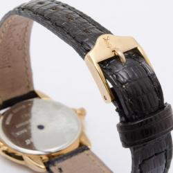 Pre Owned Yves Saint Laurent Gold Plated Classic Collection Ladies Wristwatch