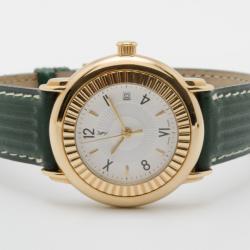 مملوكة مسبقًا Yves Saint Laurent Gold Plated Herrenuhr Unisex Wristwatch
