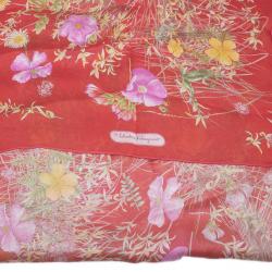 مملوكة مسبقًا وشاح سالفاتوري فيراغامو حرير أحمر مورد