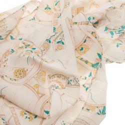 مملوكة مسبقًا Salvatore Ferragamo Floral Print Scarf