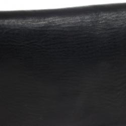 Pre Owned Salvatore Ferragamo Black Leather Chain Shoulder Bag