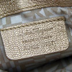 Pre Owned Salvatore Ferragamo Mini Gold Shoulder bag