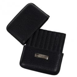 S.T. Dupont Black Leather Cigarette Case