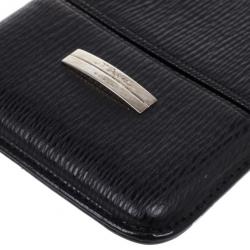 S.T. Dupont Black Leather Cigarette Case