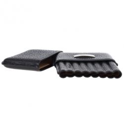 S.T. Dupont Black Leather Cigarette Case
