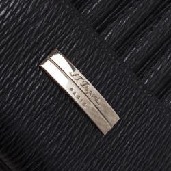 S.T. Dupont Black Leather Cigarette Case