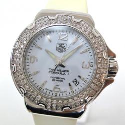 Tag Heuer Formula 1 Dia Bezel Wristwatch SS Satin Ladies