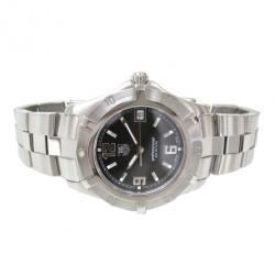 Pre Owned Tag Heuer 2000 Exclusive Wristwatch SS Black Mens