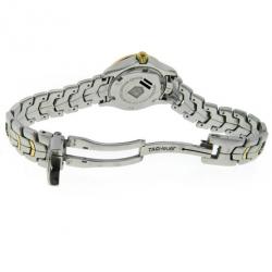 Pre Owned Tag Heuer Link Two-Tone Gold-Plated Stainless Steel Watch