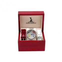 Techno Com Multicolor Diamond Mens Wristwatch