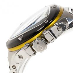 Tonino Lamborghini Blue Stainless Steel Spider 3001 Men's Wristwatch 46MM