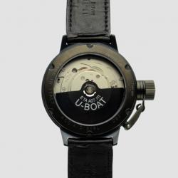U-Boat Black FlightDeck SS Mens Wristwatch 50 MM
