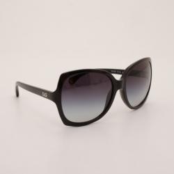 Pre Owned D&amp;G Black Oversized Sunglasses 3036