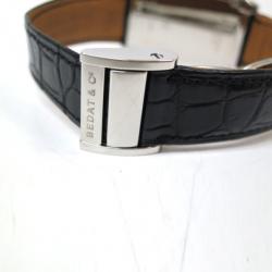 مملوكة مسبقًا Bedat & Co No.3 Wristwatch SS Leather Black Silver Mens