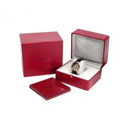 Valentino Swiss Movement Diamond SS Black Ladies Wristwatch