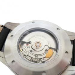 Versace Charcter SS Leather Black Mens Wristwatch