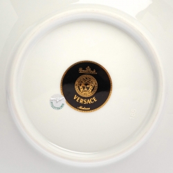 Pre Owned Rosenthal Meets Versace Medusa Square Dish