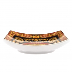 Pre Owned Rosenthal Meets Versace Medusa Square Dish