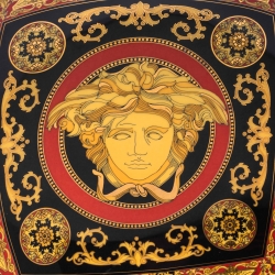 Pre Owned Rosenthal Meets Versace Medusa Square Dish