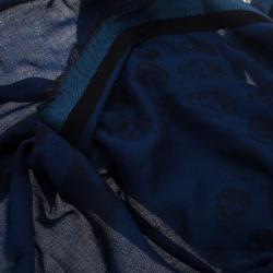 مملوكة مسبقًا وشاح كفيا اليكساندر مكوين للجنسين من مودال كشمير بجمجمة 