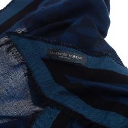 مملوكة مسبقًا وشاح كفيا اليكساندر مكوين للجنسين من مودال كشمير بجمجمة 