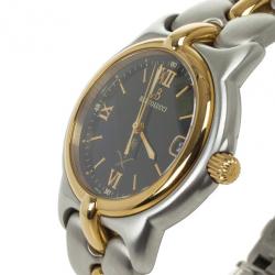 Bertolucci 18k Yellow Gold SS Unisex Wristwatch 35 MM