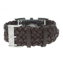 مملوكة مسبقًا Burberry Cream Stainless Steel BU1105 Unisex Wristwatch 26MM