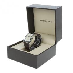 مملوكة مسبقًا Burberry Cream Stainless Steel BU1105 Unisex Wristwatch 26MM
