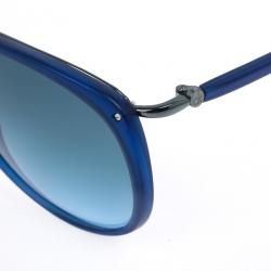 Calvin Klein Blue Unisex Sunglasses CK3147S-243