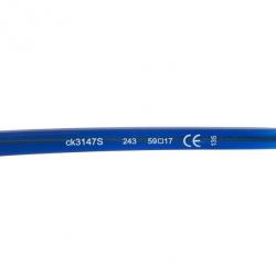 Calvin Klein Blue Unisex Sunglasses CK3147S-243