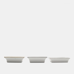Cartier Porcelain Mini Trinket Tray Set of 3