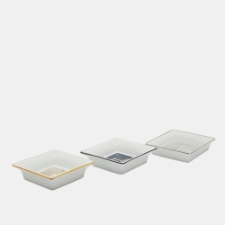 Cartier Porcelain Mini Trinket Tray Set of 3