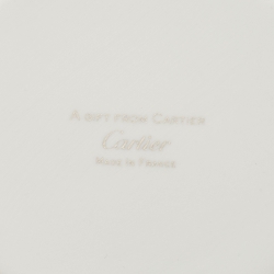 Pre Owned Cartier Porcelain Entrelacés de Cartier Set of 2 Vases