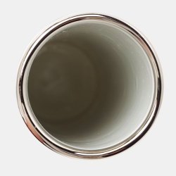 Pre Owned Cartier Porcelain Entrelacés de Cartier Set of 2 Vases