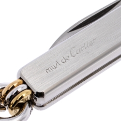 Cartier Silver Tone Pocket Knife