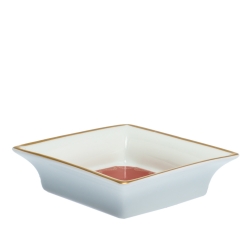 Pre Owned Cartier De Limoges Porcelain Mini Trinklet Tray