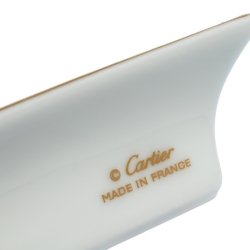 Pre Owned Cartier De Limoges Porcelain Mini Trinklet Tray
